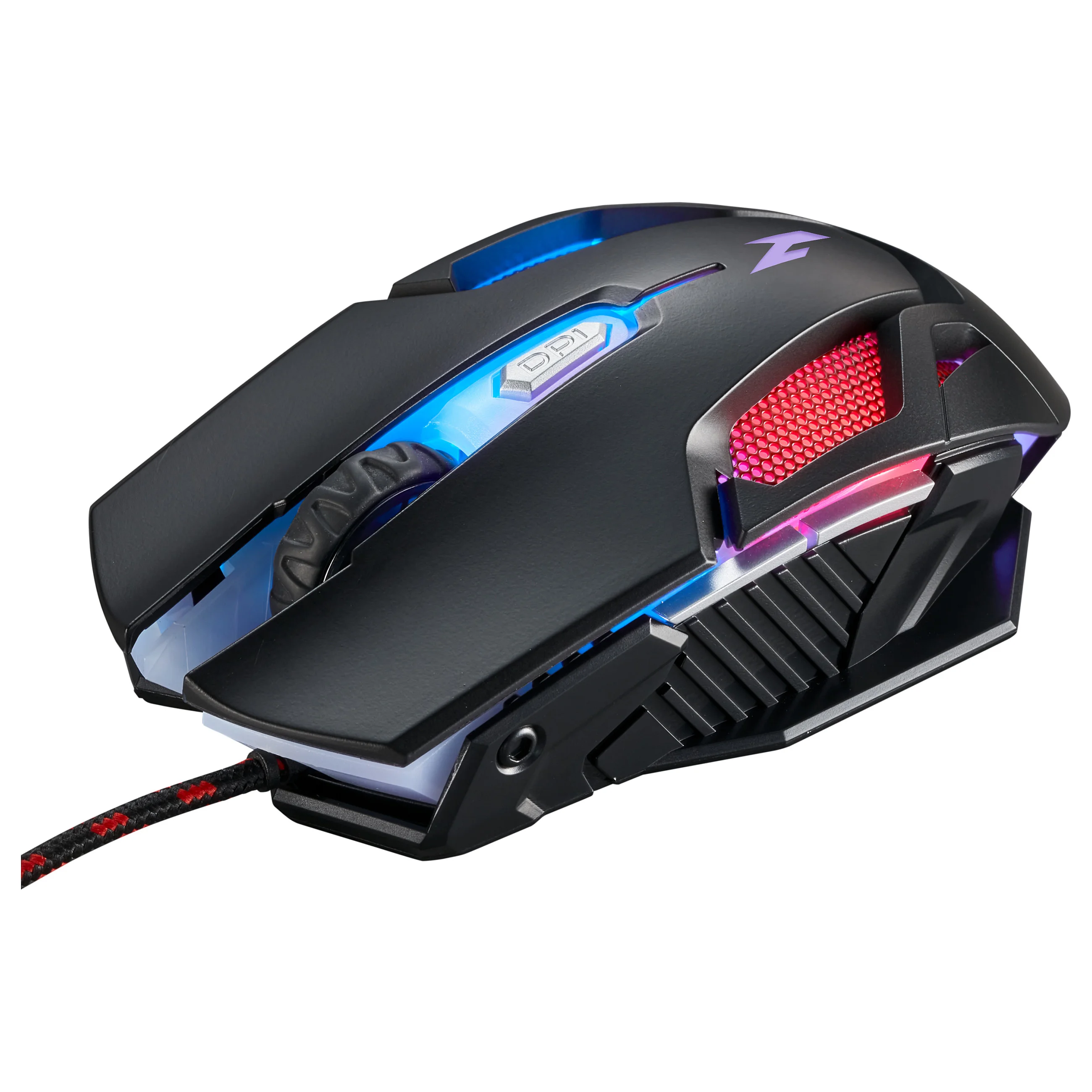 Acer Nitro Gaming NMW200 Black Maus Beidhaendig USB Typ A Optisch 7200 DPI Tastaturen & Mäuse