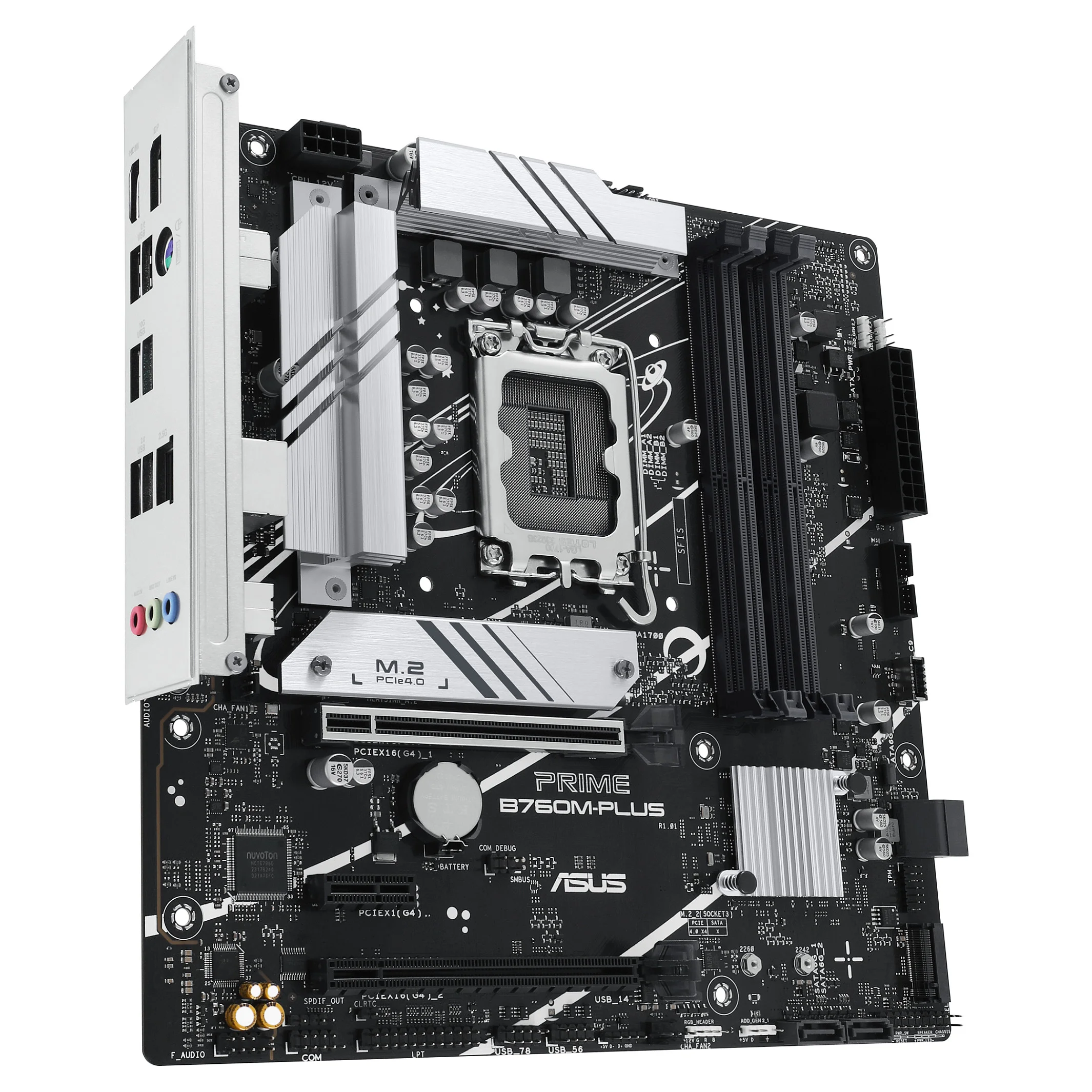 ASUS PRIME B760M PLUS Intel B760 LGA 1700 micro ATX PC-Komponenten