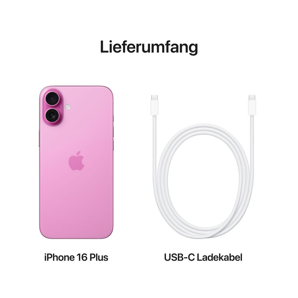 Apple iPhone 16 Plus 128 GB pink Smartphones