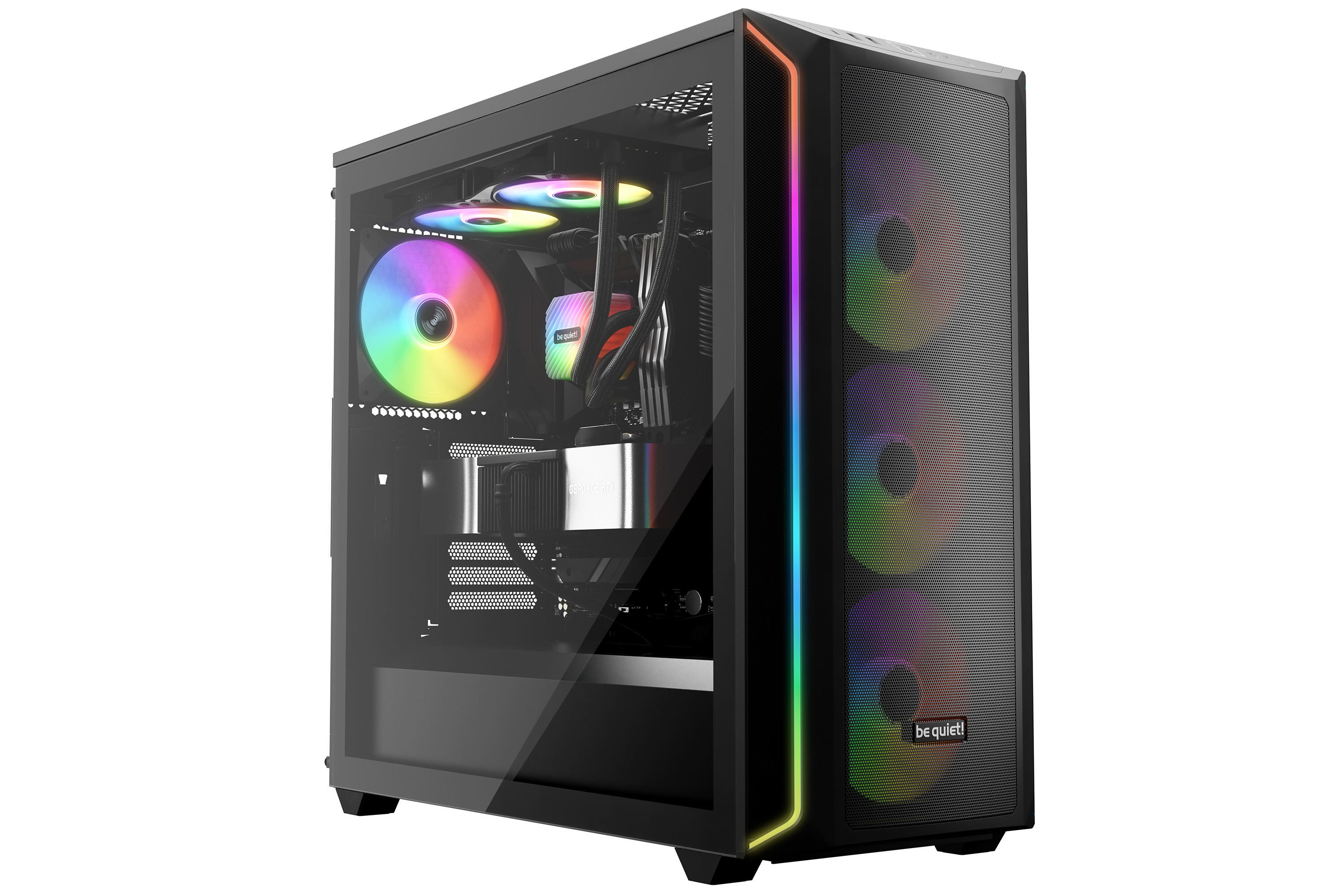 be quiet  LIGHT WINGS LX 140mm PWM high speed Computergehaeuse Ventilator 14 cm Schwarz 1 Stueck e  PC-Komponenten