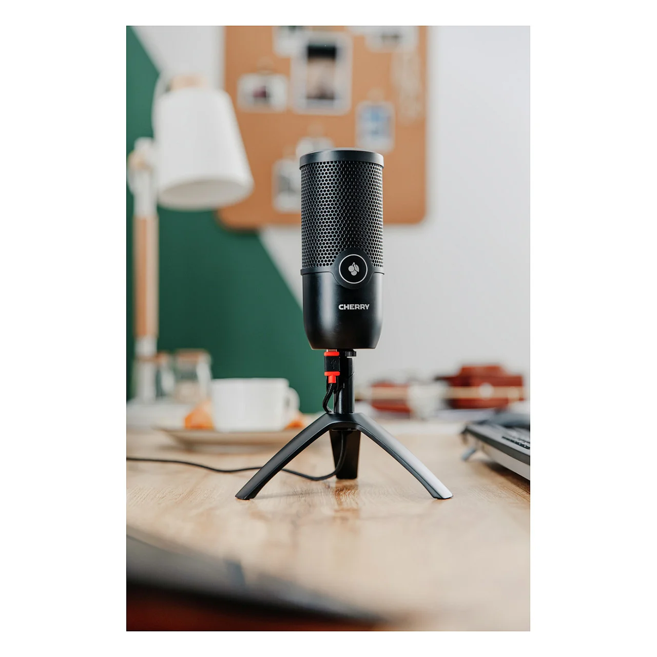 CHERRY zub um 3 0 usb mikrofon schwarz PC-Zubehoer