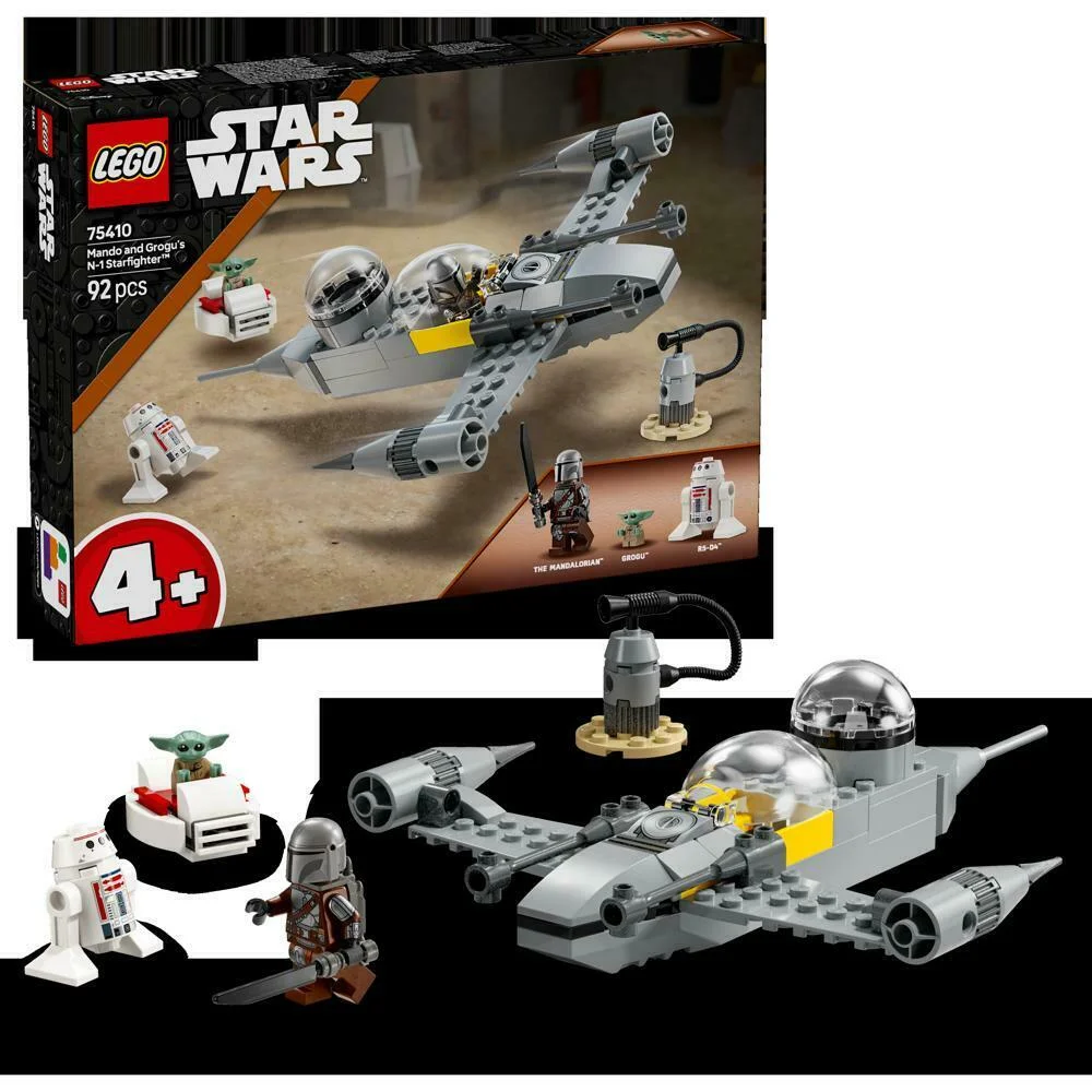 LEGO Bauspielzeug  Mandos und Grogus N 1 Starfighter Star Wars Wohnaccessoires