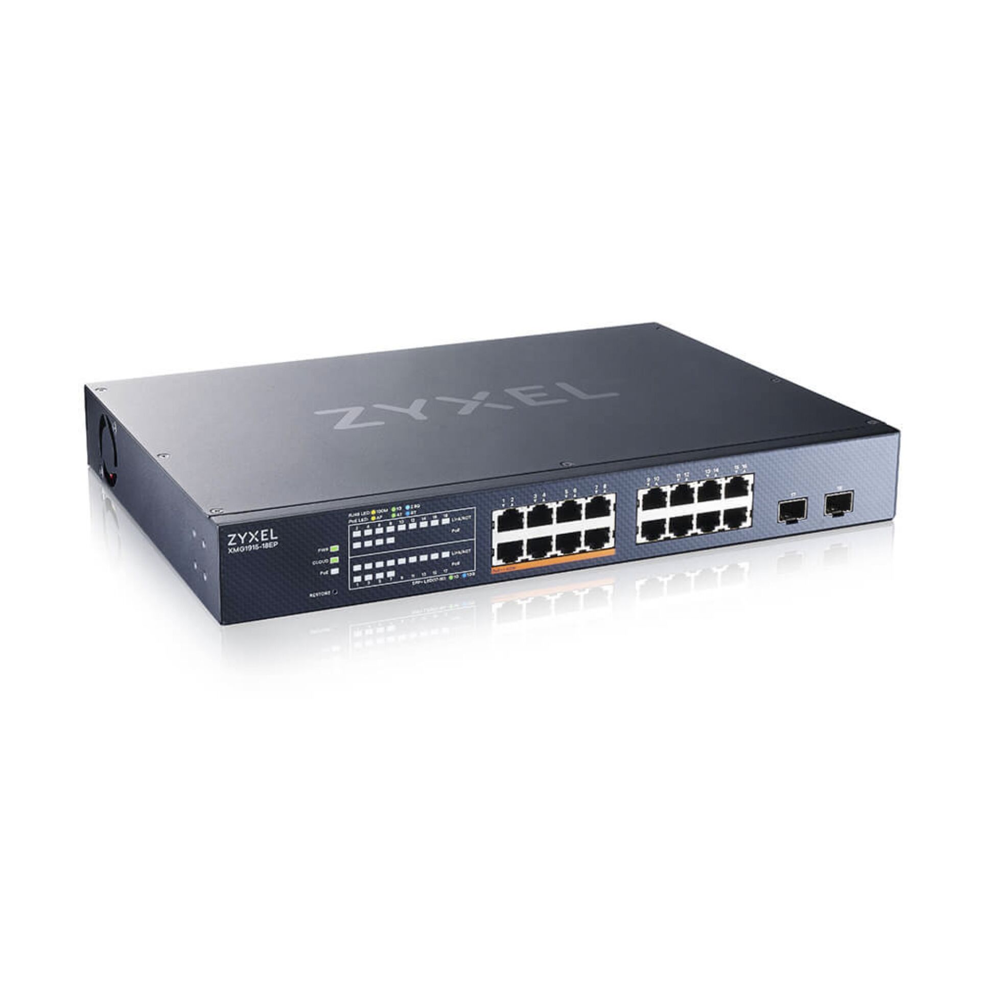 Zyxel XMG1915 18EP Managed L2 2 5G Ethernet  100 1000 2500  Power over Ethernet  PoE  Switches