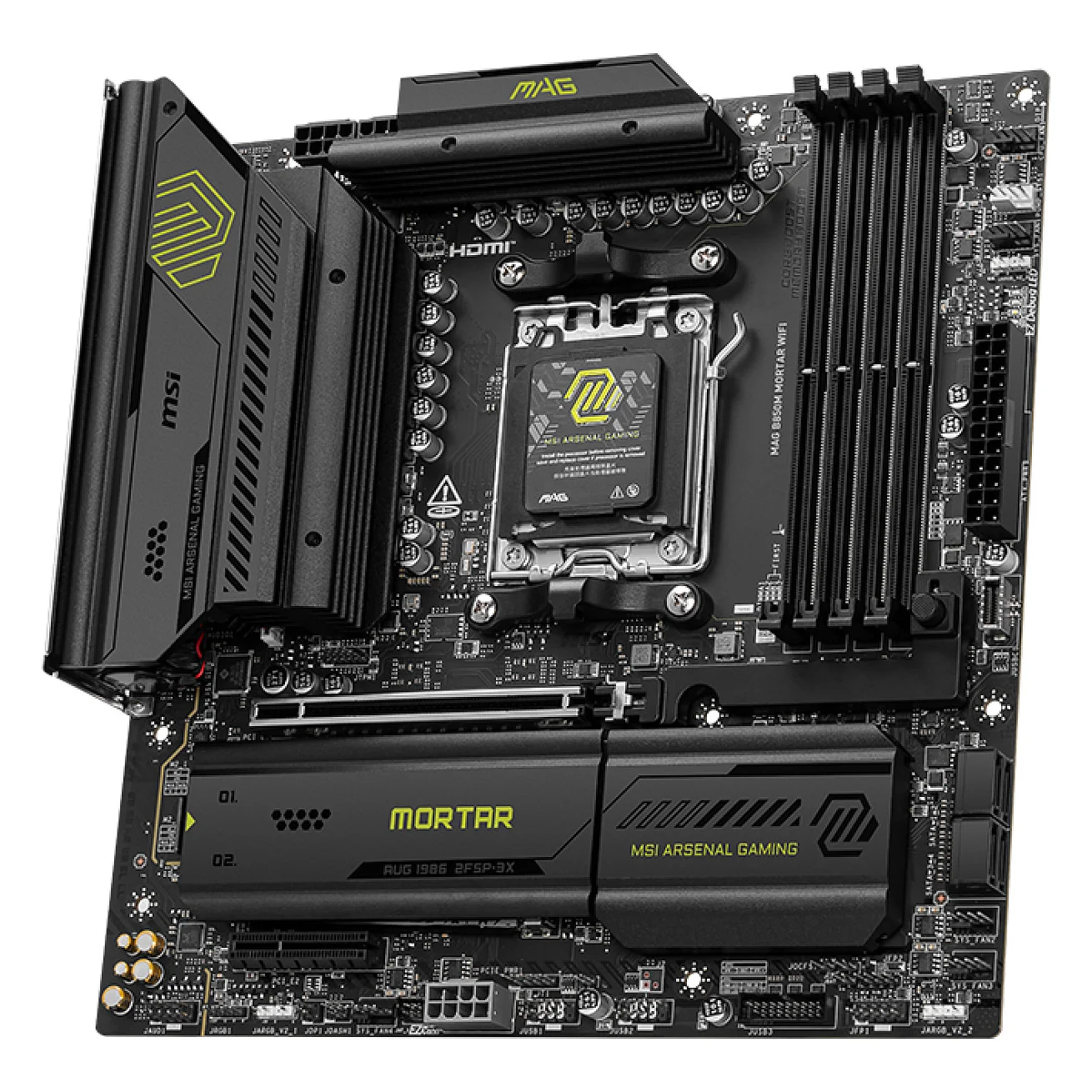MSI MAG B850M MORTAR WIFI Motherboard AMD B850 Sockel AM5 micro ATX PC-Zubehoer