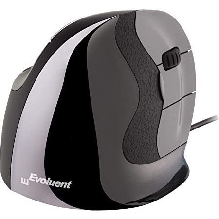 Evoluent Vertical Mouse D medium right hand 6 buttons wired Tastaturen & Maeuse