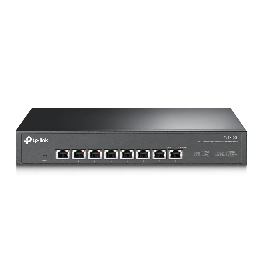 TP Link 8 Port 10G Desktop Rackmount Switch Switches