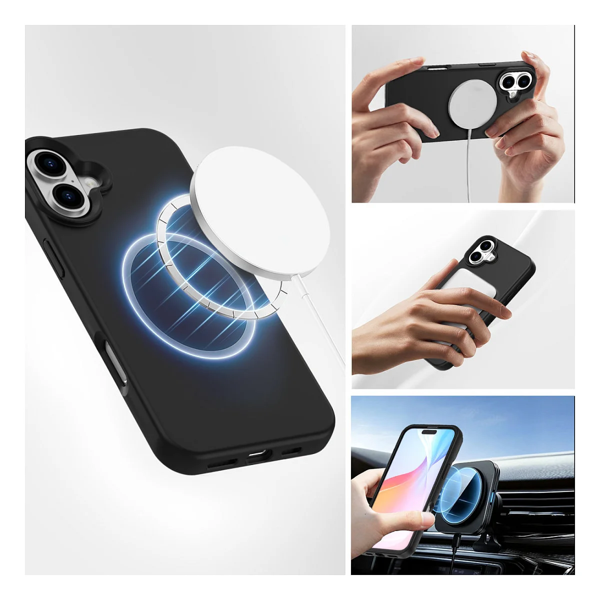 4SMARTS Silikon Case Cupertino fr Apple iPhone 16 Notebook & Tablet Zubehoer
