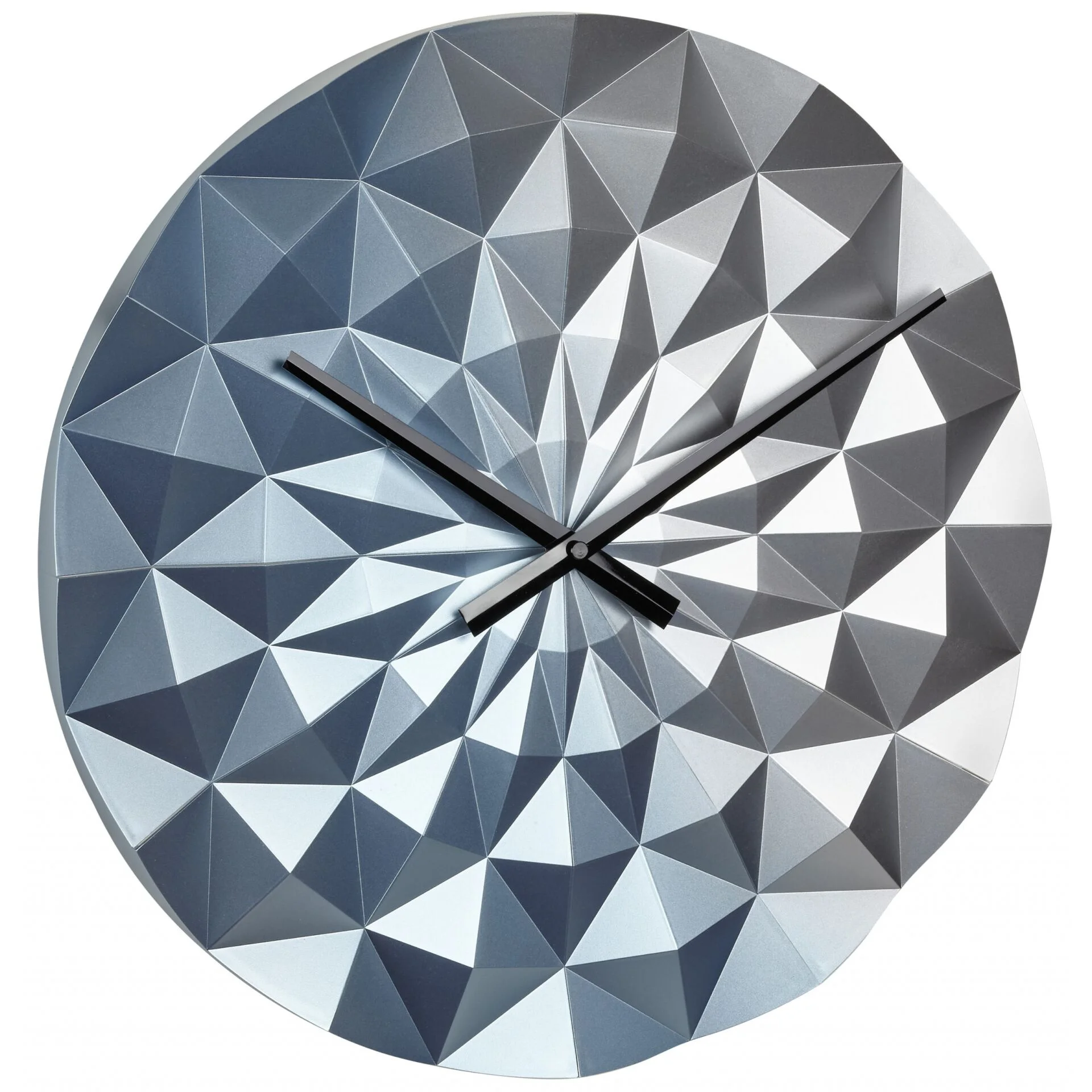 TFA Dostmann TFA 60 3063 06 DIAMOND Wanduhr blau Uhren