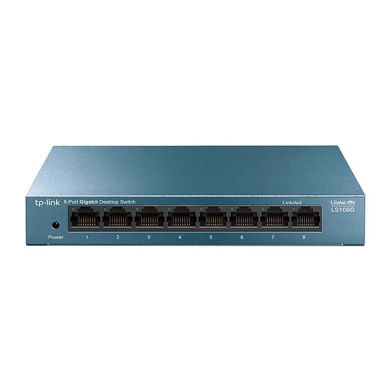 TP Link 8 Port Desktop Switch  10 100 1000Mbit s  Switches