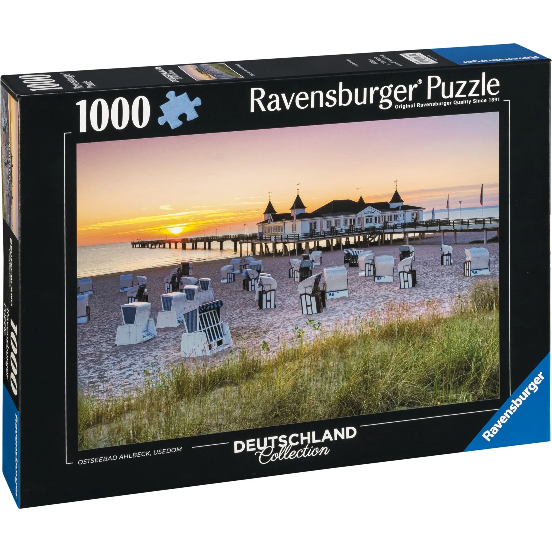 Ravensburger Ostseebad Ahlbeck  Usedom 1000 Teile Brettspiele & Puzzle