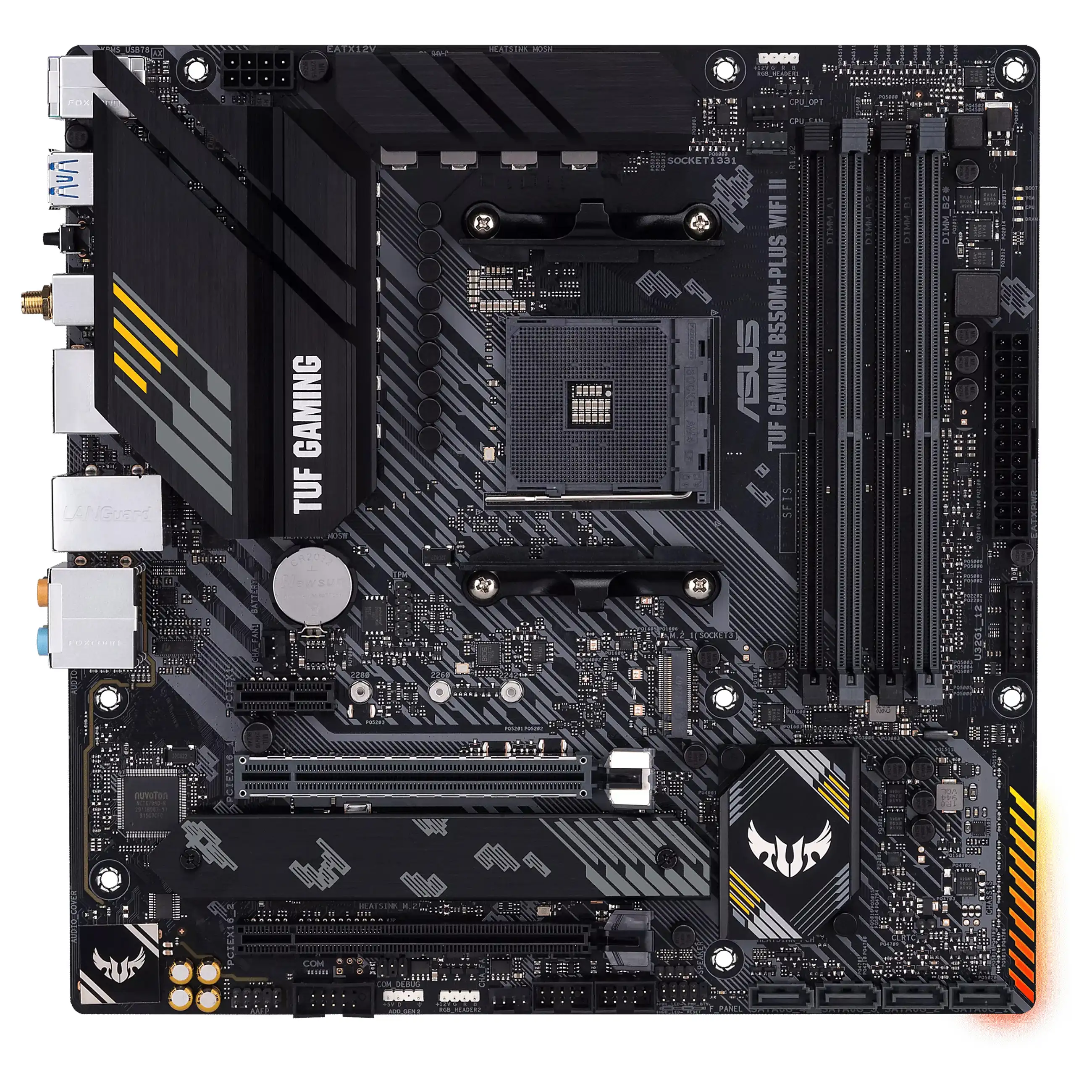 ASUS MB TUF GAMING B550M PLUS  WI FI II   AMD AM4 DDR4 ATX  PC-Zubehoer