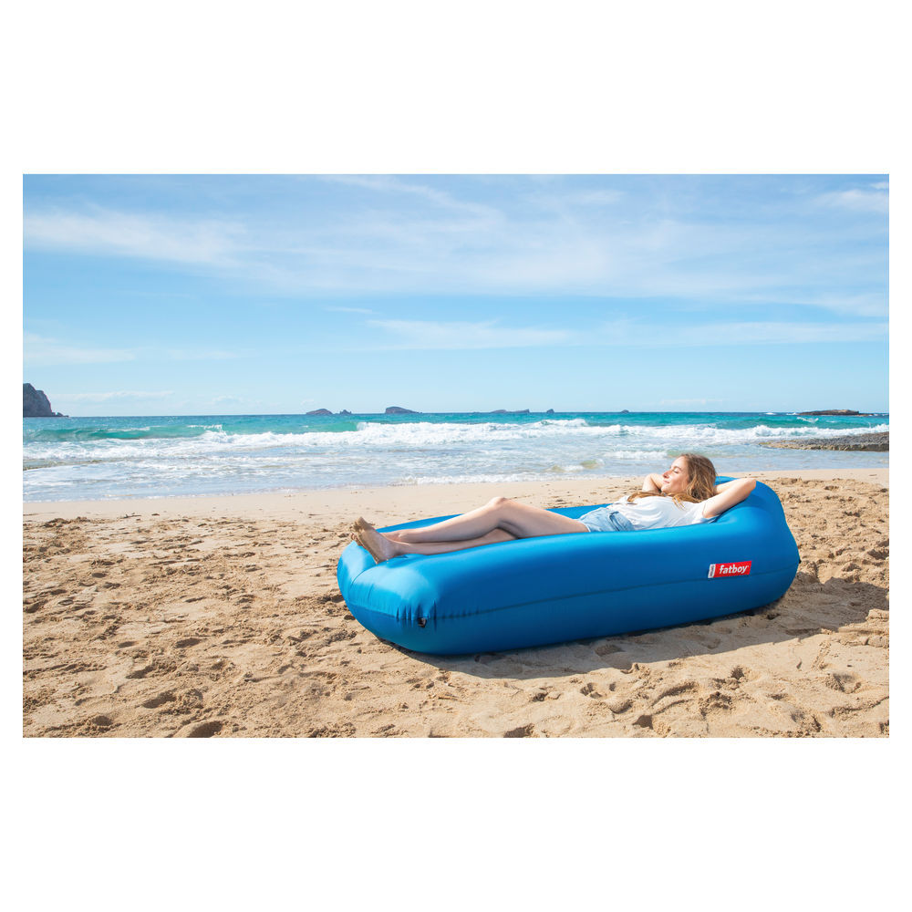 Fatboy Aufblasbares Luftsofa Lamzac L  sky blue Heimwerken & Garten