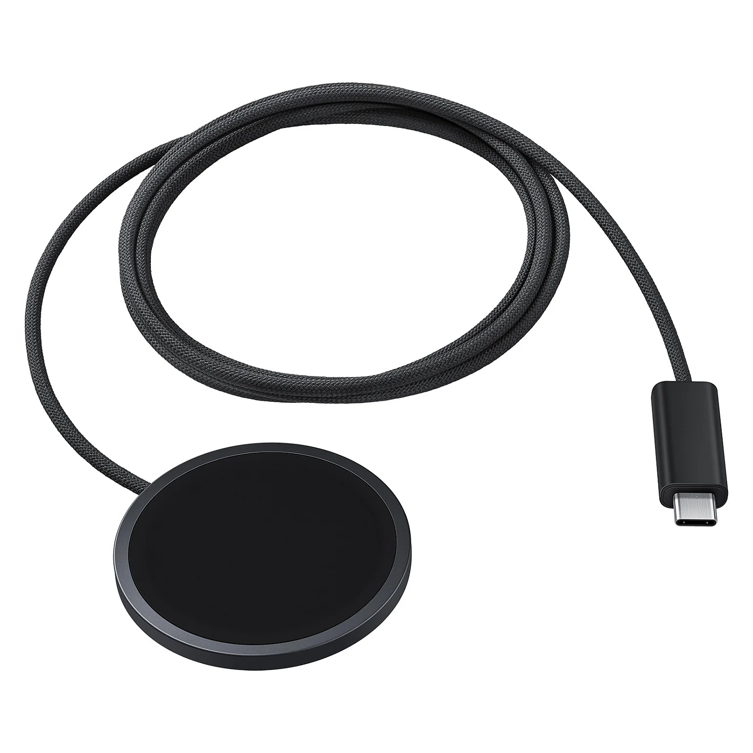 Samsung Magnet Wireless Charger 25W Blck Smartphone Schwarz USB Kabelloses Aufladen Schnellladung Drinnen Notebook & Tablet Zubehoer