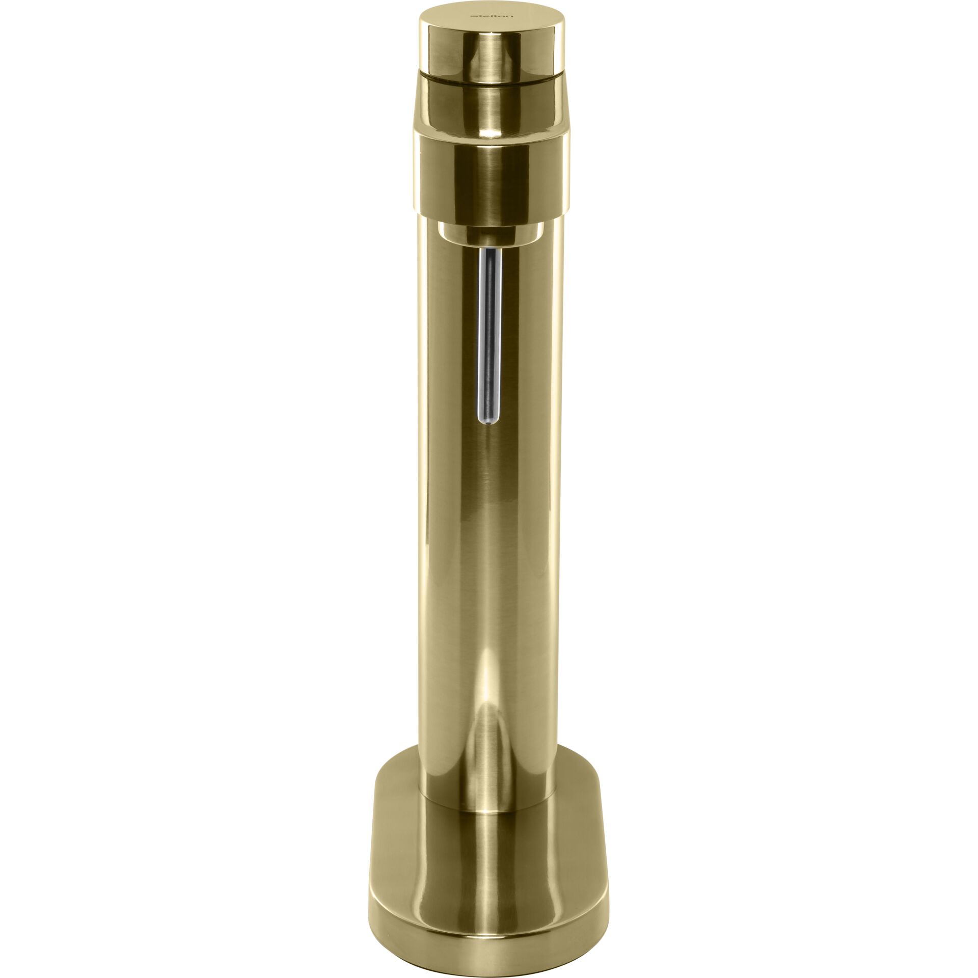 Stelton Brus Carbonator brushed brass Wasseraufbereitung