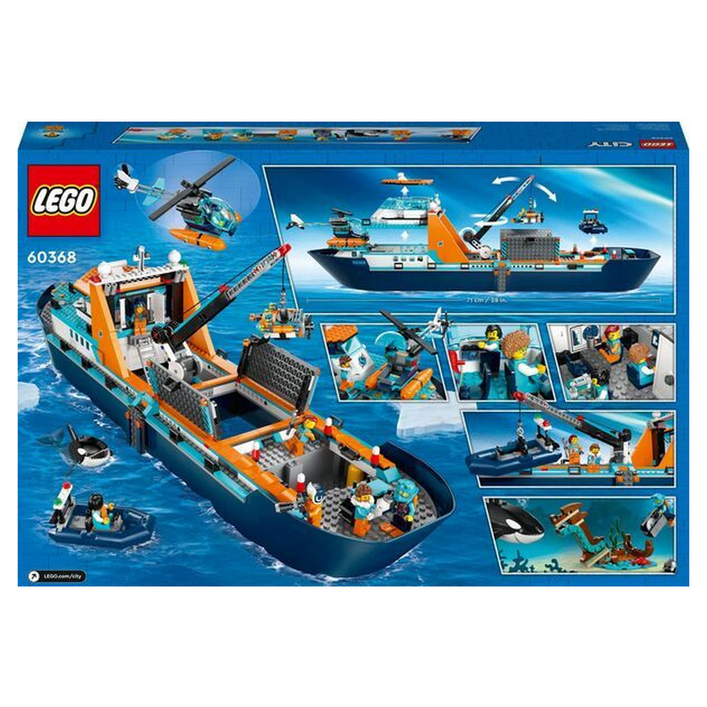LEGO City 60368 Arktis Forschungsschiff