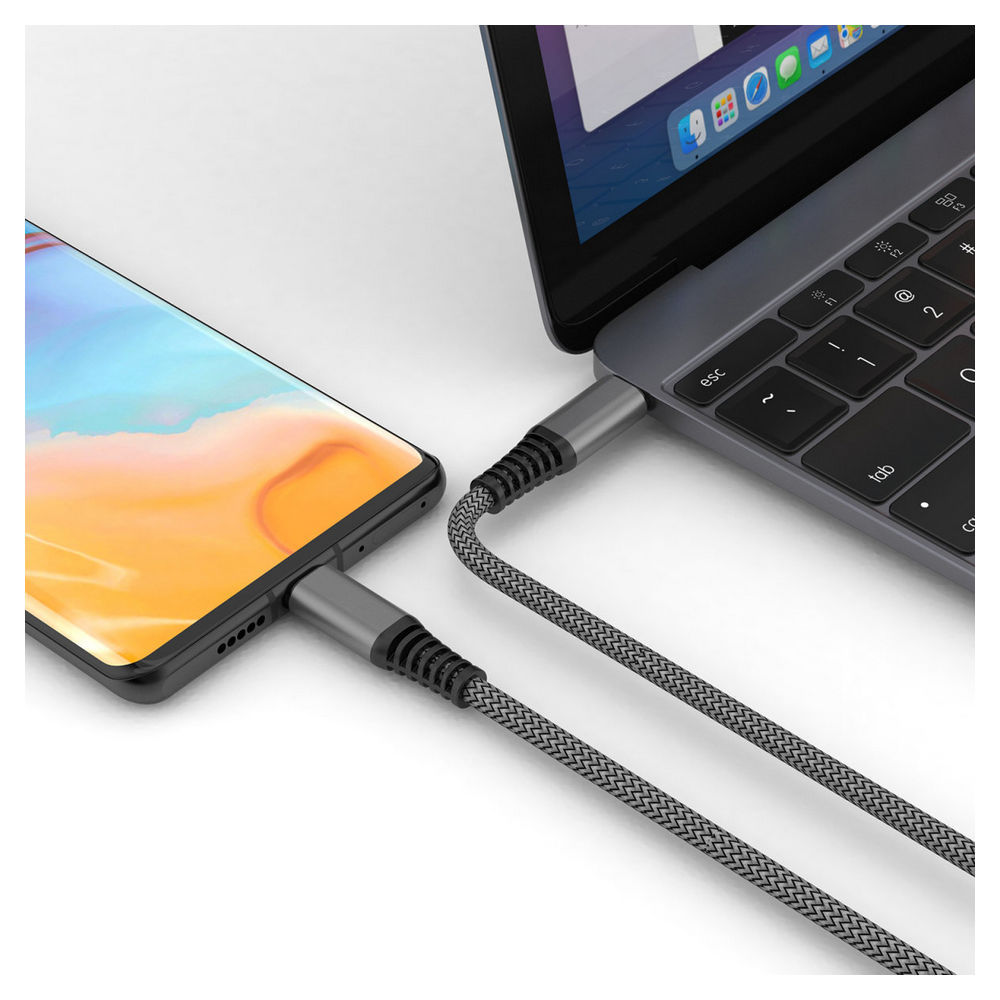4SMARTS USB C auf USB C Kabel PremiumCord  1 5m  schwarz Multimedia & Technik