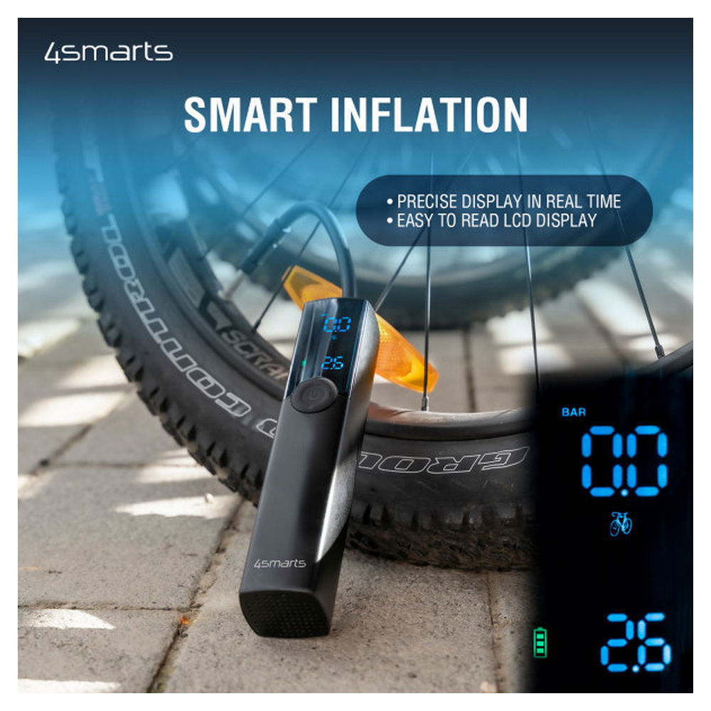 4SMARTS Elektrische Mini Luftpumpe VoltPump Maschinen & Werkzeuge