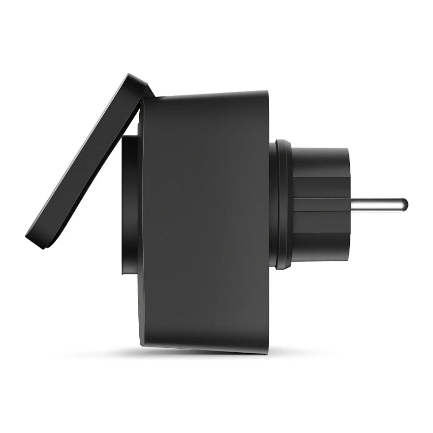 TP Link Tapo P410M Smart Plug 3680 W Haus Schwarz Steckdosen