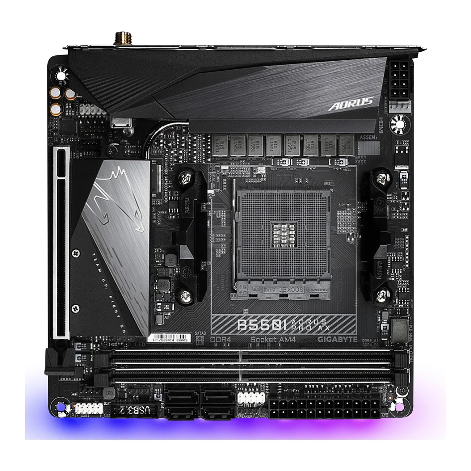 Gigabyte GA B550I AORUS PRO AX  AM4   D  PC-Zubehoer