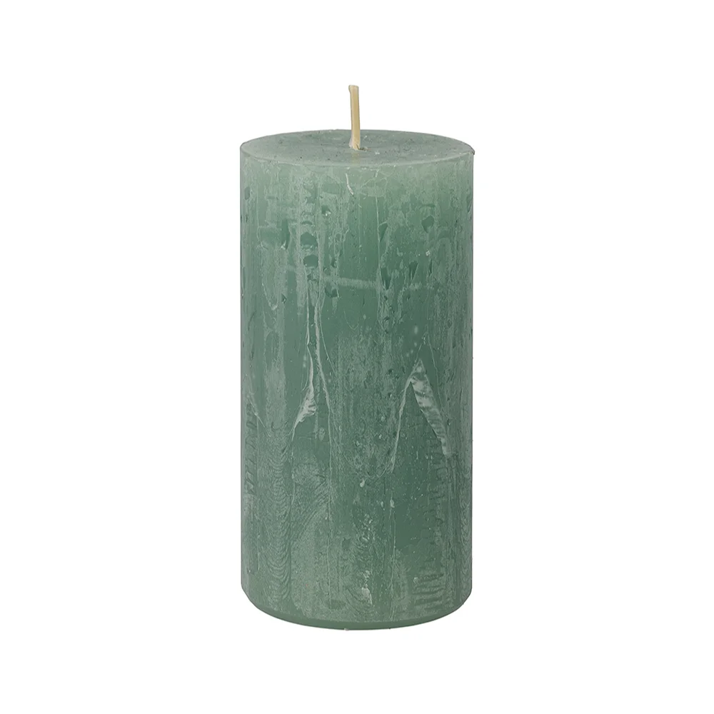 Wenzel Rustic Safe Candle 110x70 mmVE 4 Stk   smaragd Kerzen & Kerzenhalter