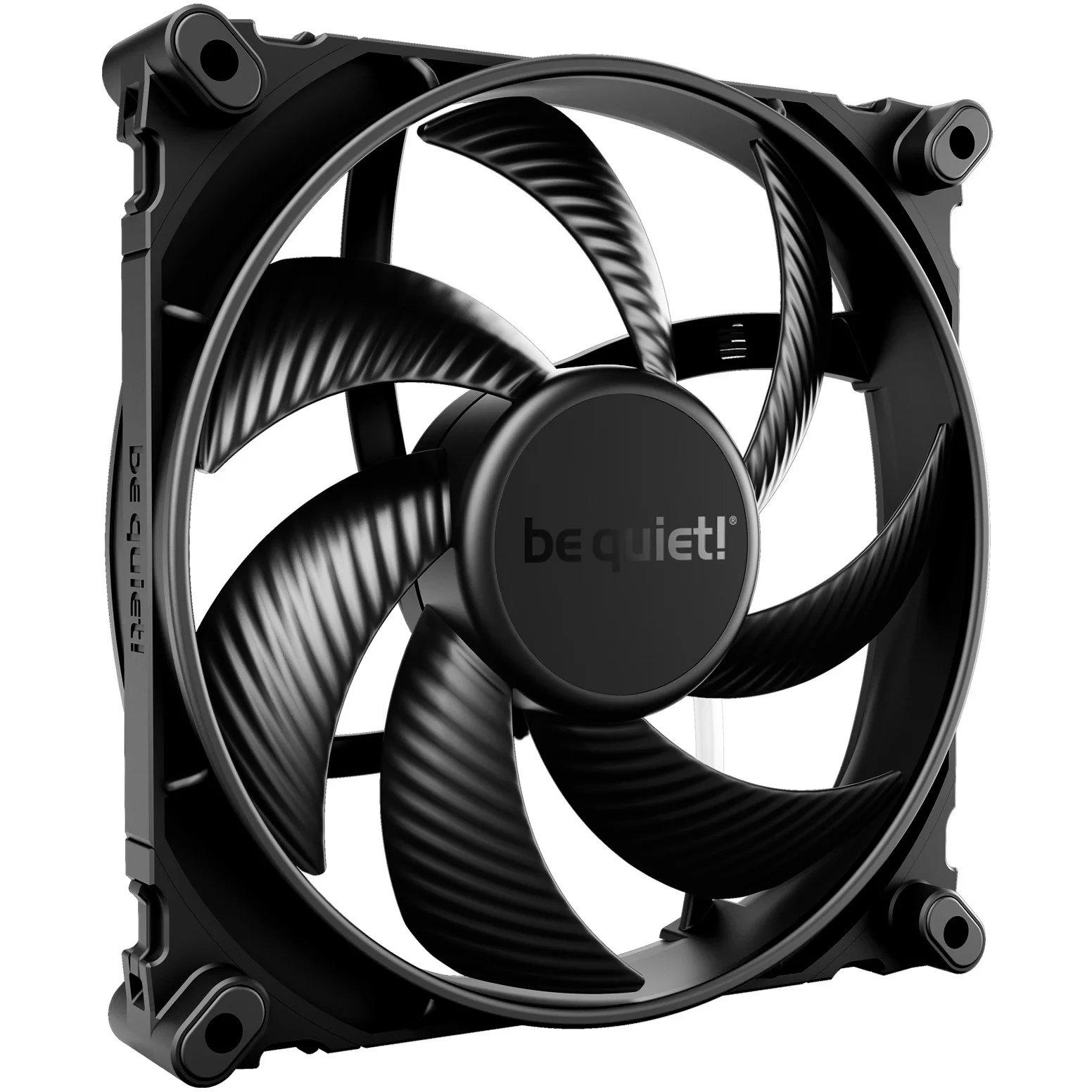 be quiet  SILENT WINGS 4   140mm PWM Computergehaeuse Ventilator 14 cm Schwarz 1 Stueck e  PC-Zubehoer