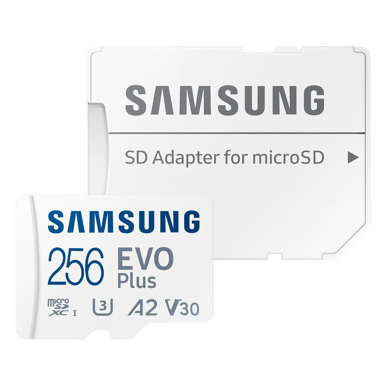 Samsung EVO Plus microSD Speicherkarte  2024   inkl  SD Adapter    256 GB Speichermedien