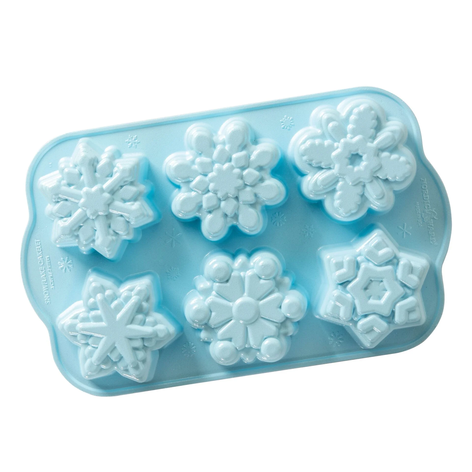 Nordic Ware  Backform Frozen 6 Schneeflocke Speisenzubereitung