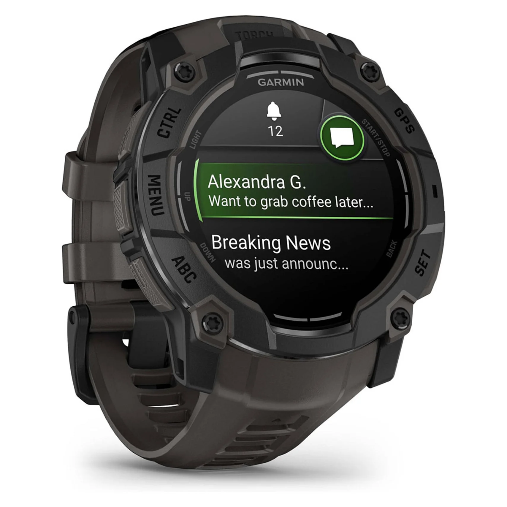 Garmin Instinct 3 AMOLED  50mm  schwarz Smartwatches & Fitnesstracker