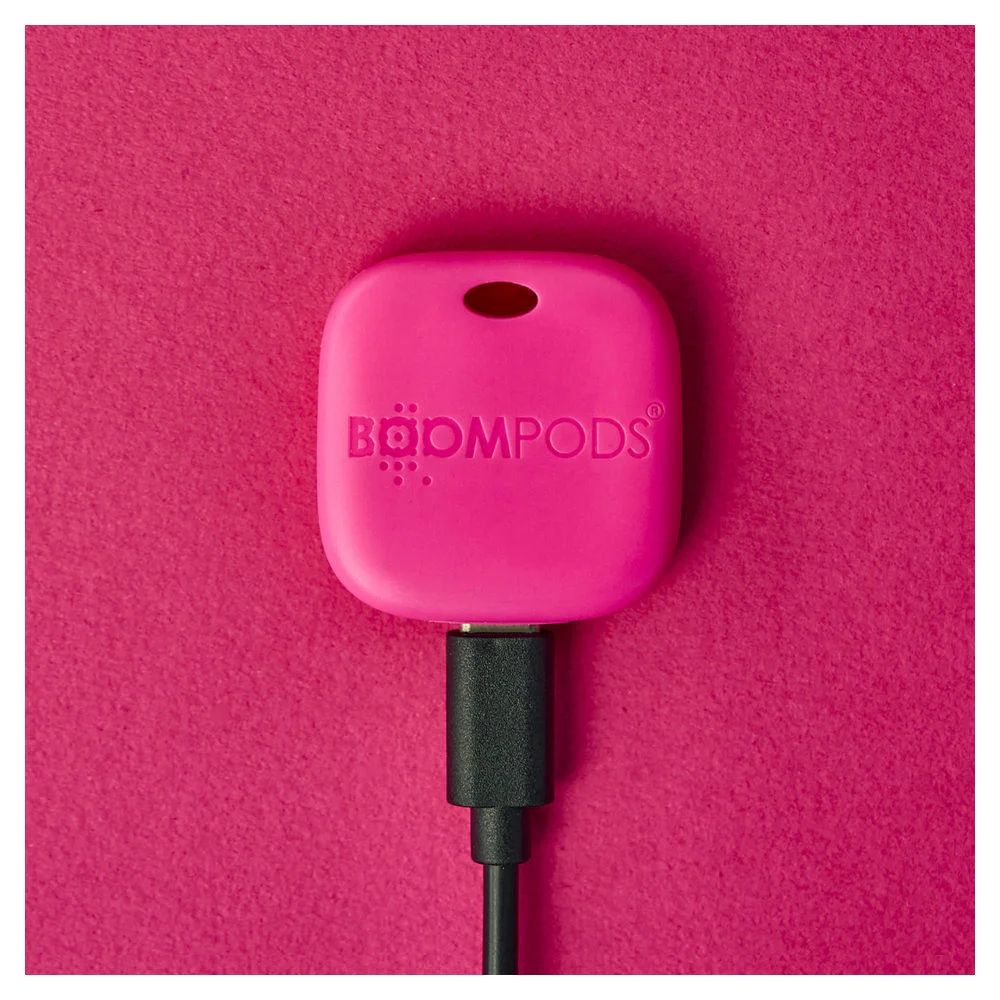 Boompods Boomtag Rechargeable  Pink Mobilfunk Zubehoer