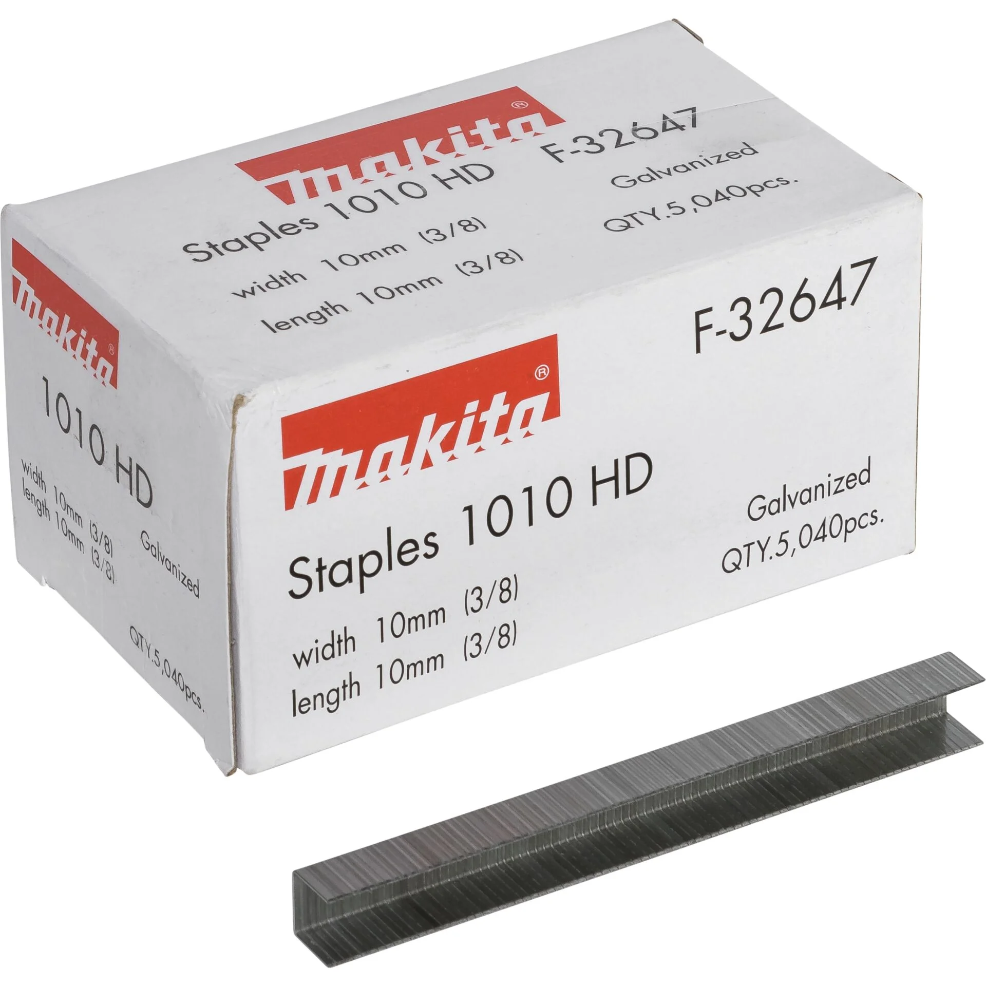 Makita Tackerklammern 10 10mm F 32647 5040 pcs  Schleifer Hobel & Fraesen