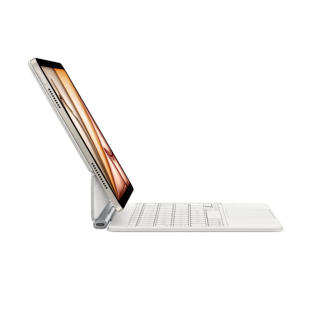 Apple magic keyboard fuer ipad air11 m3  white   7 gen Notebook & Tablet Zubehoer
