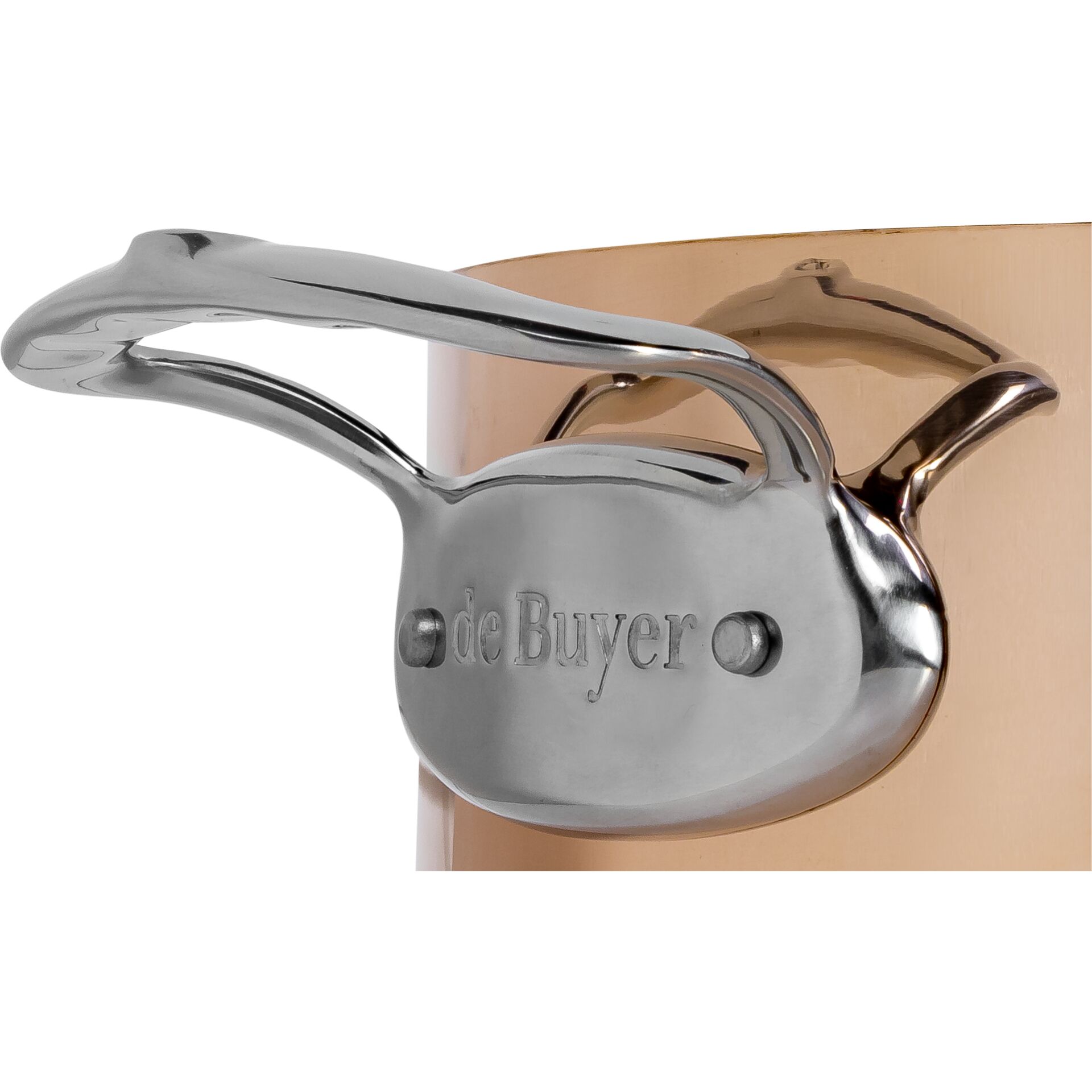 De Buyer Prima Matera Bratentopf Kupfer Edels  niederer 24cm ind  Pfannen & Toepfe