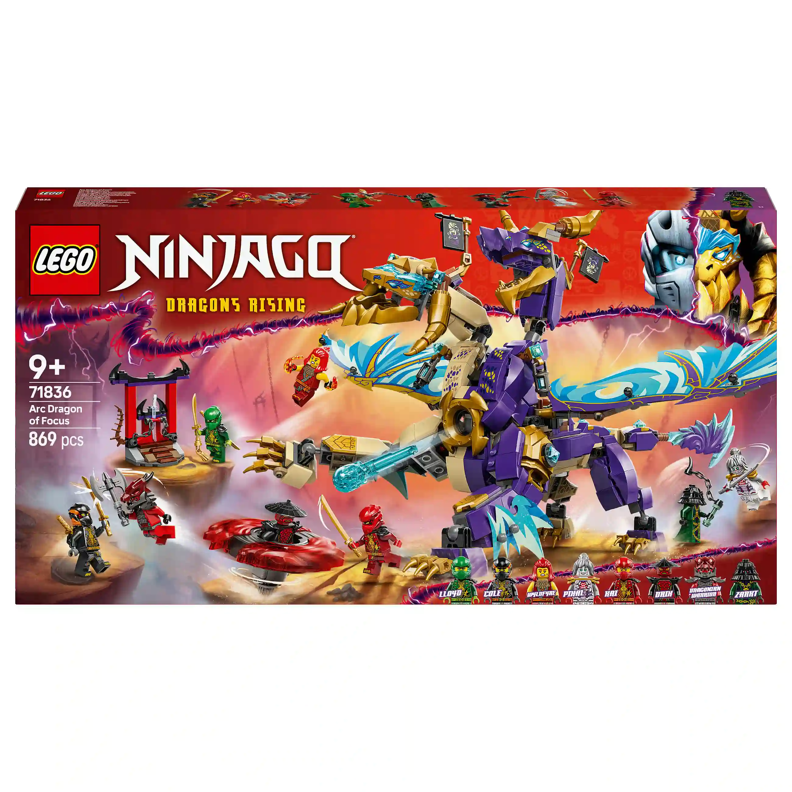 LEGO 71836 Ninjago Lichtbogendrache Spielwaren