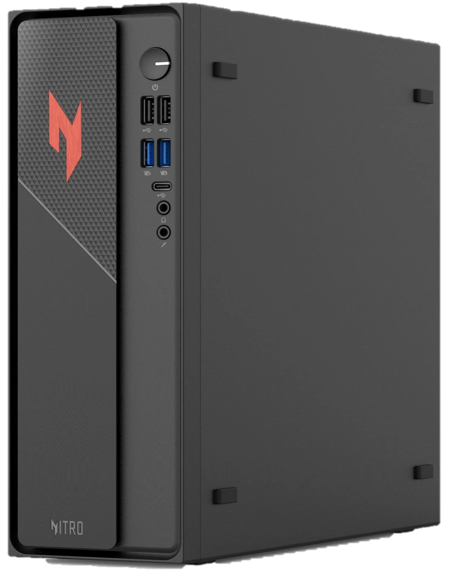 Acer NITRO 20 N20 100 Intel  Core  i5 i5 13420H 16 GB DDR4 SDRAM 512 GB SSD NVIDIA GeForce RTX 5060 Windows 11 Home Desktop PC Schwarz PC-Zubehoer