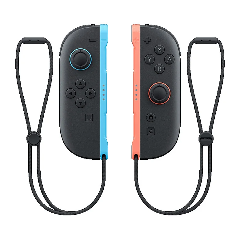 Nintendo Joy Con 2 2er Set  hellblau hellrot  Konsolen