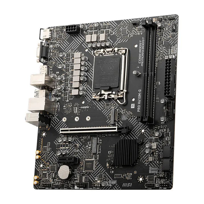 MSI PRO H610M G Motherboard Intel H610 LGA 1700 micro ATX PC-Zubehoer