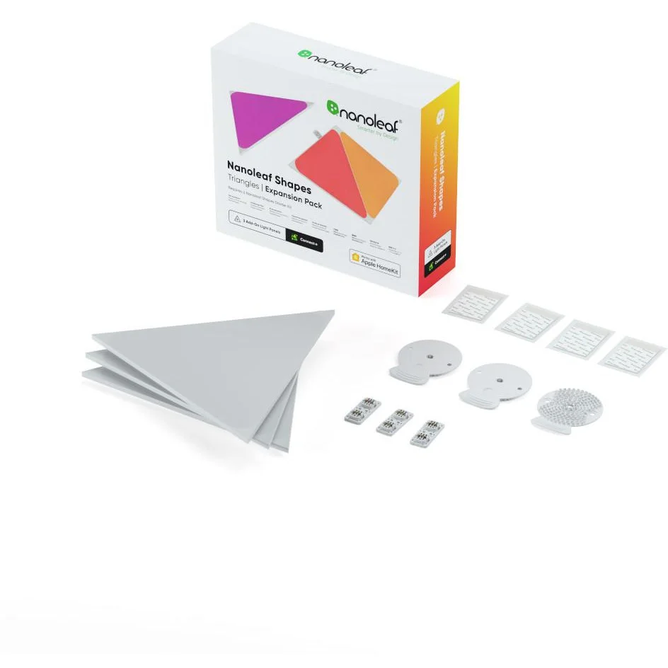 Nanoleaf Shapes Triangles Expansion Pack   3 PK Leuchtmittel & Lampen