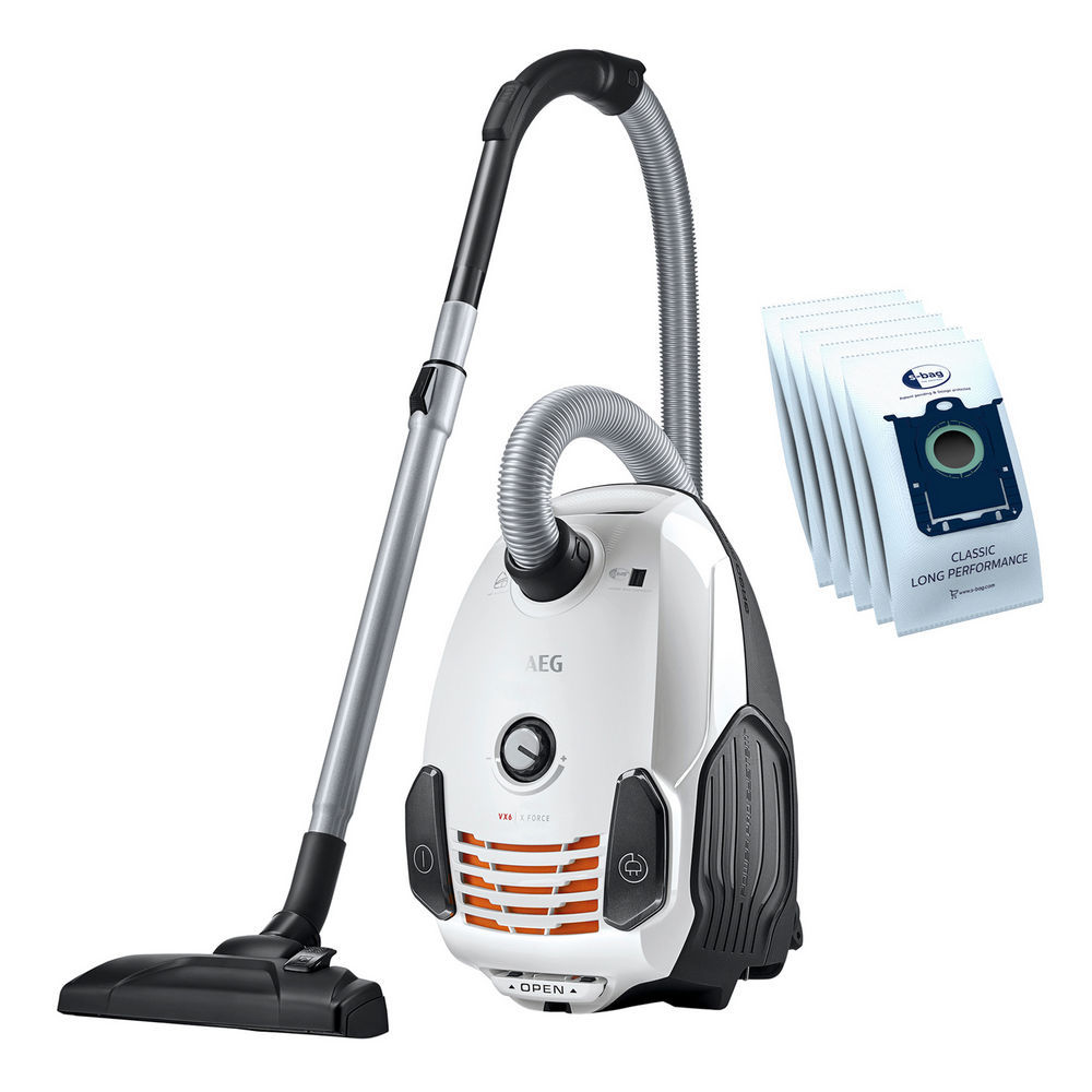 AEG Beutelloser Bodenstaubsauger VX6 2 IW 5  weiss Staubsauger & Reiniger