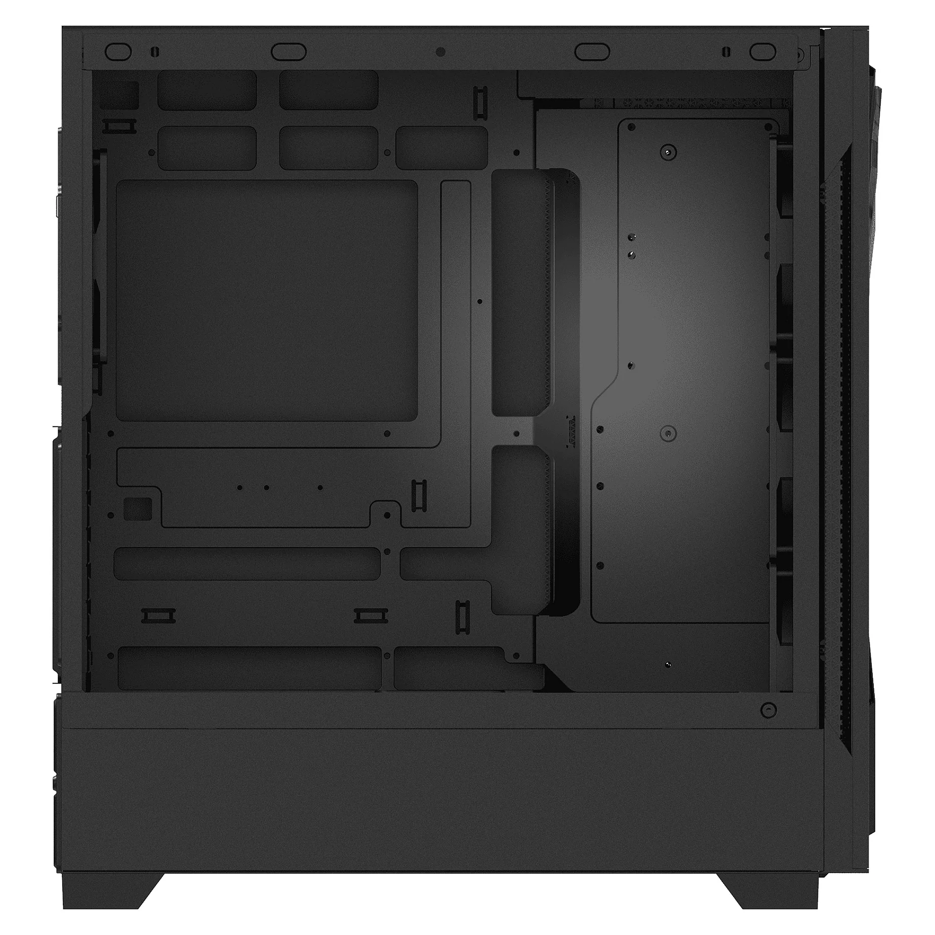 XPG STARKER AIR BTF Midi Tower Schwarz PC-Komponenten