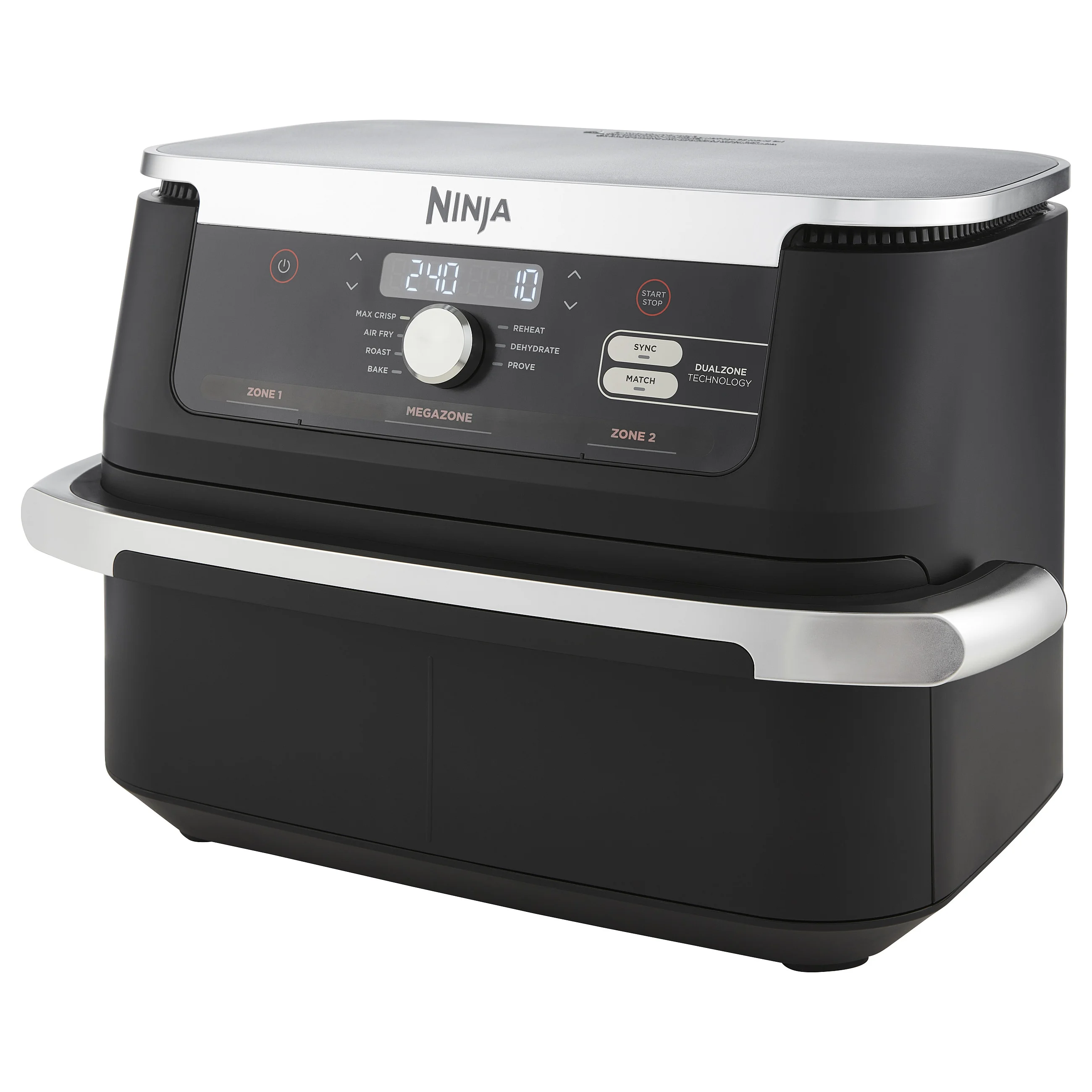 Ninja Foodi Flex Drawer Dual Zone AF500EU Heissluftfritteuse Kuechenkleingeraete Fritteusen
