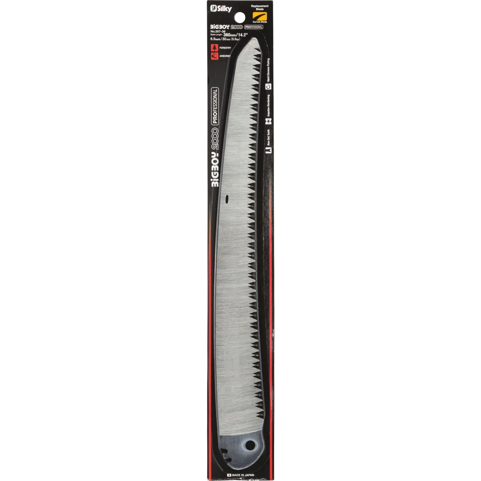 Silky Ersatzsaegeblatt fuer Bigboy 2000 360   6 5 extra grob Aexte & Gartensaegen