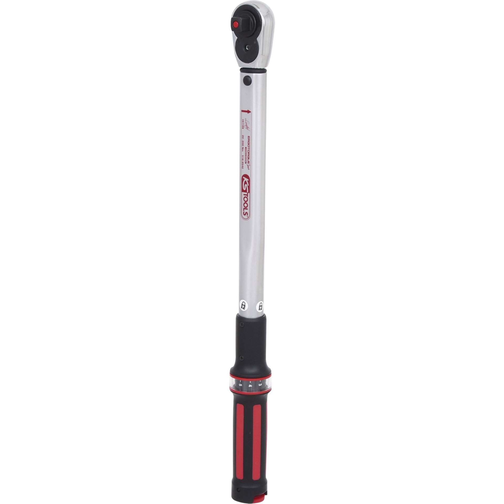 KS Tools 1 2 ERGOTORQUE40 200 Rot  Ratschen Drehmomentschl  Schraubendreher & Zangen