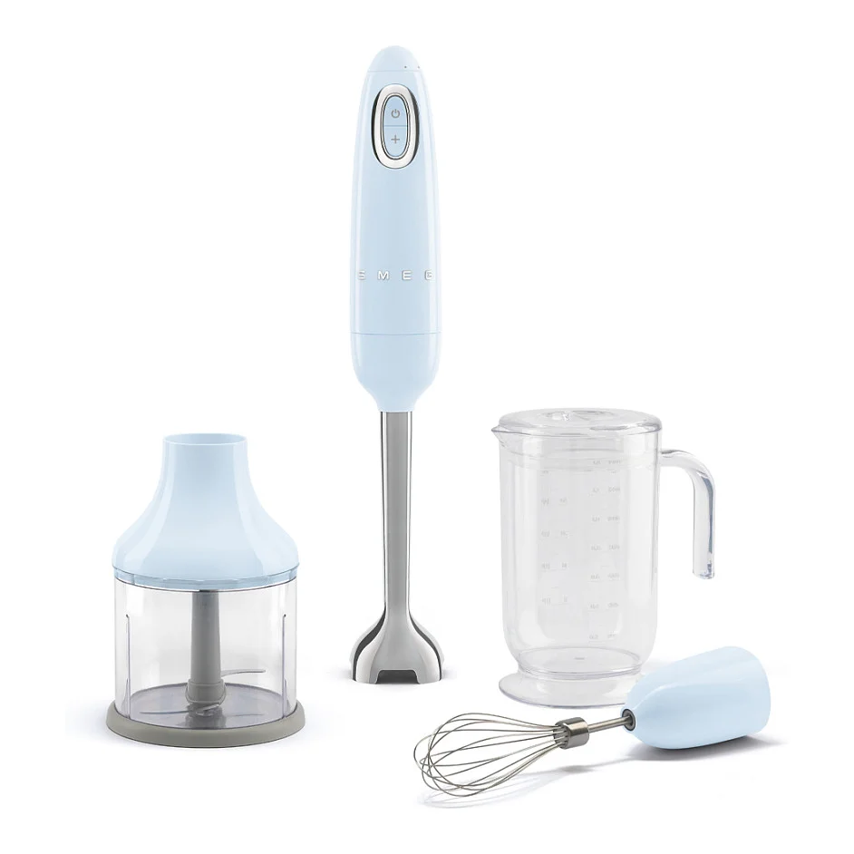 SMEG hbf03pbeu stabmixer bleu azur Kuechenkleingeraete
