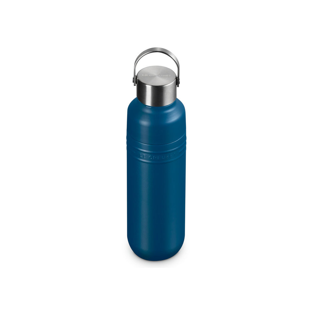 Le Creuset Trinkflasche On The Go  500 ml  Deep Teal Besteck & Aufbewahrung