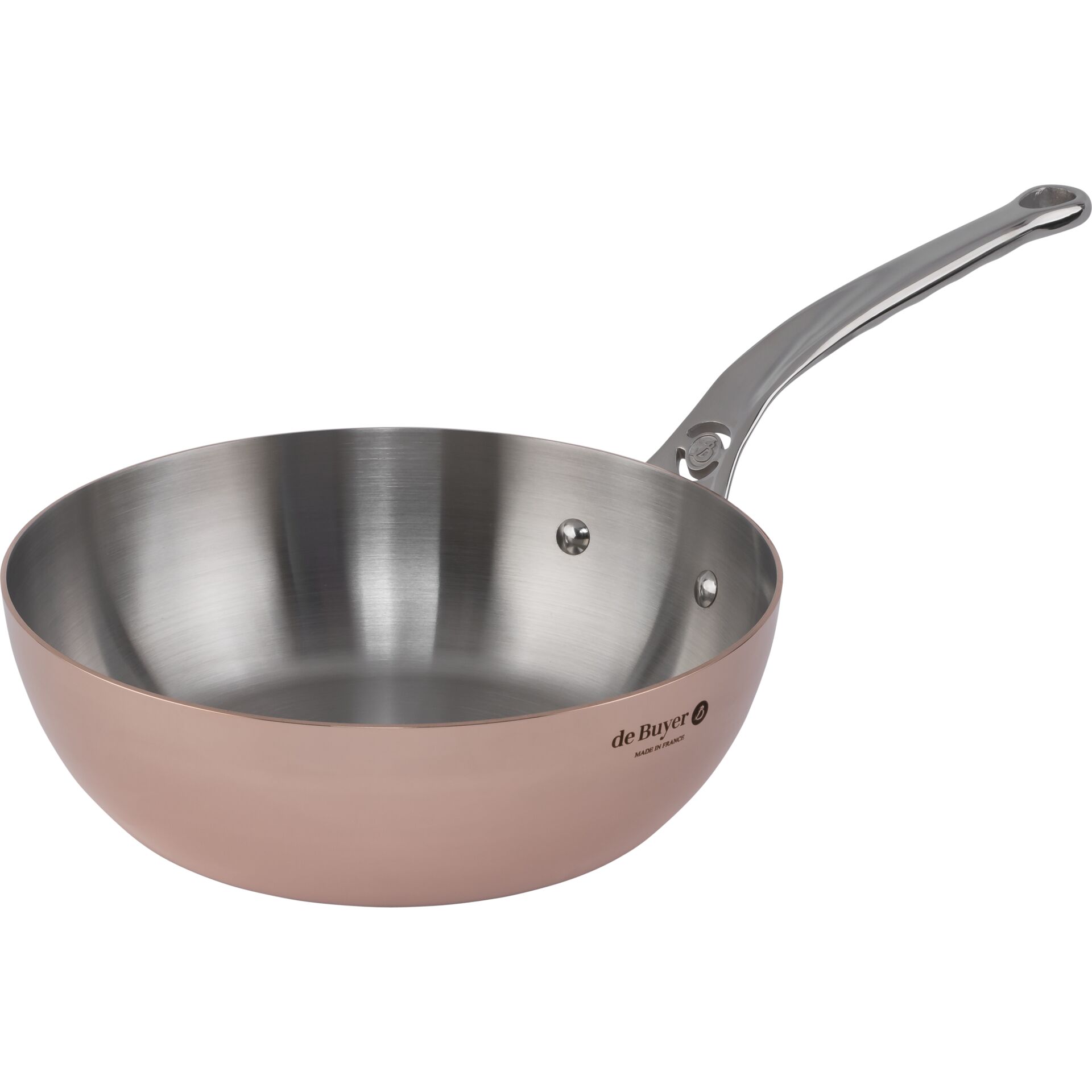 De Buyer Prima Matera Sauteuse Kupfer Edels  24cm konisch ind  Pfannen & Toepfe
