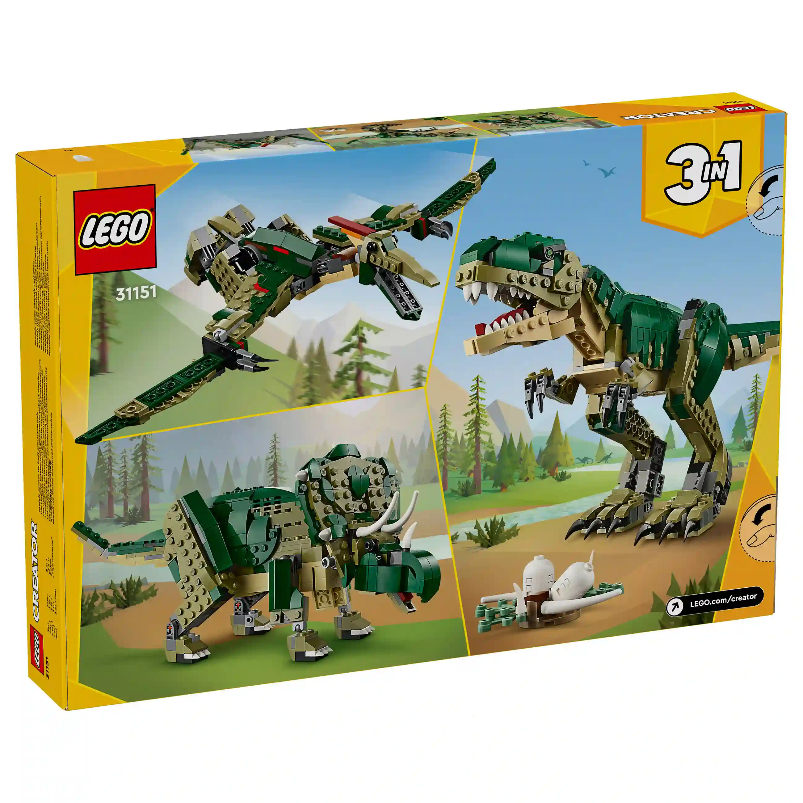 LEGO 31151 Creator 3 in 1 T Rex Spielwaren