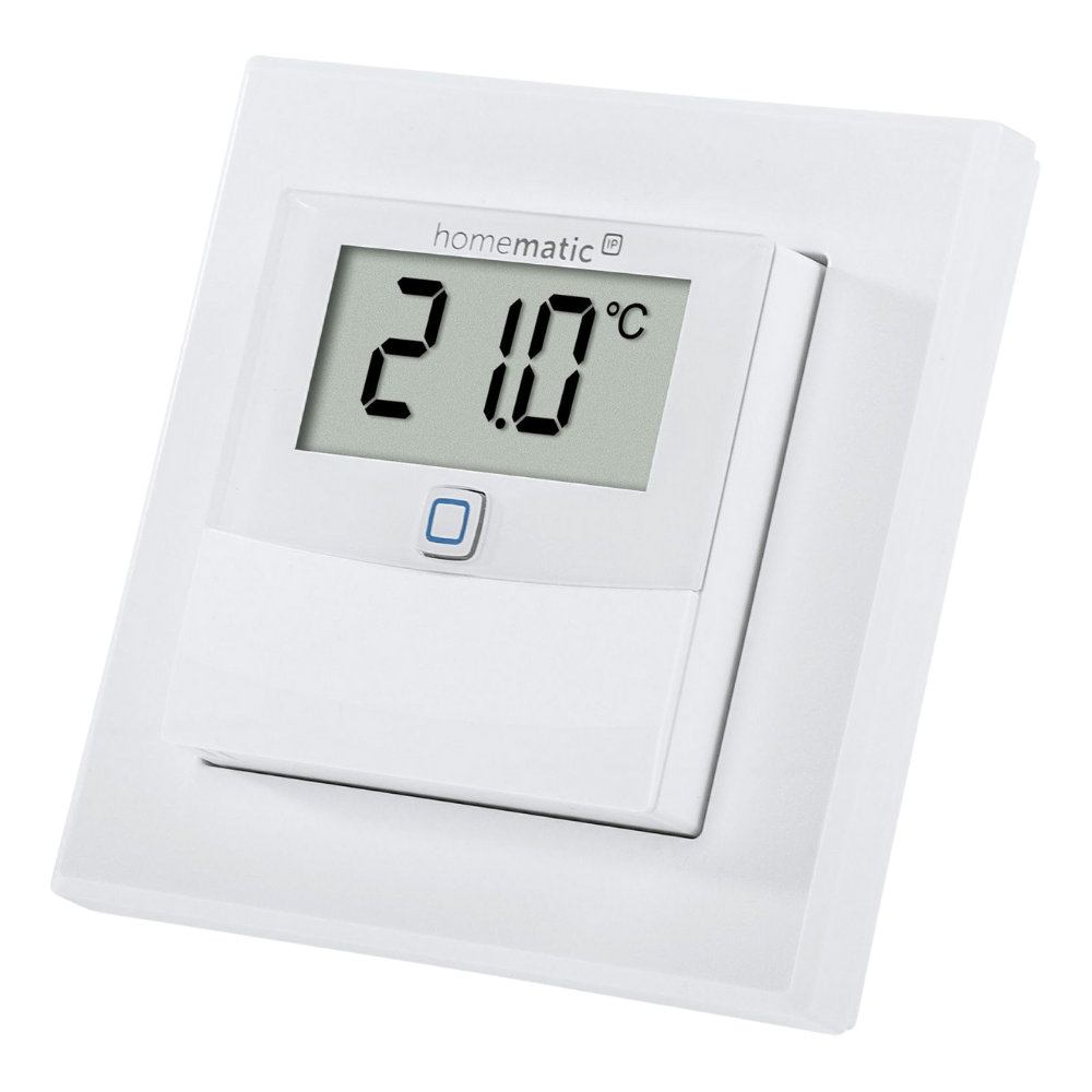 Homematic IP Temperatur  und Luftfeuchtigkeitssensor   Display innen Temperatursensoren
