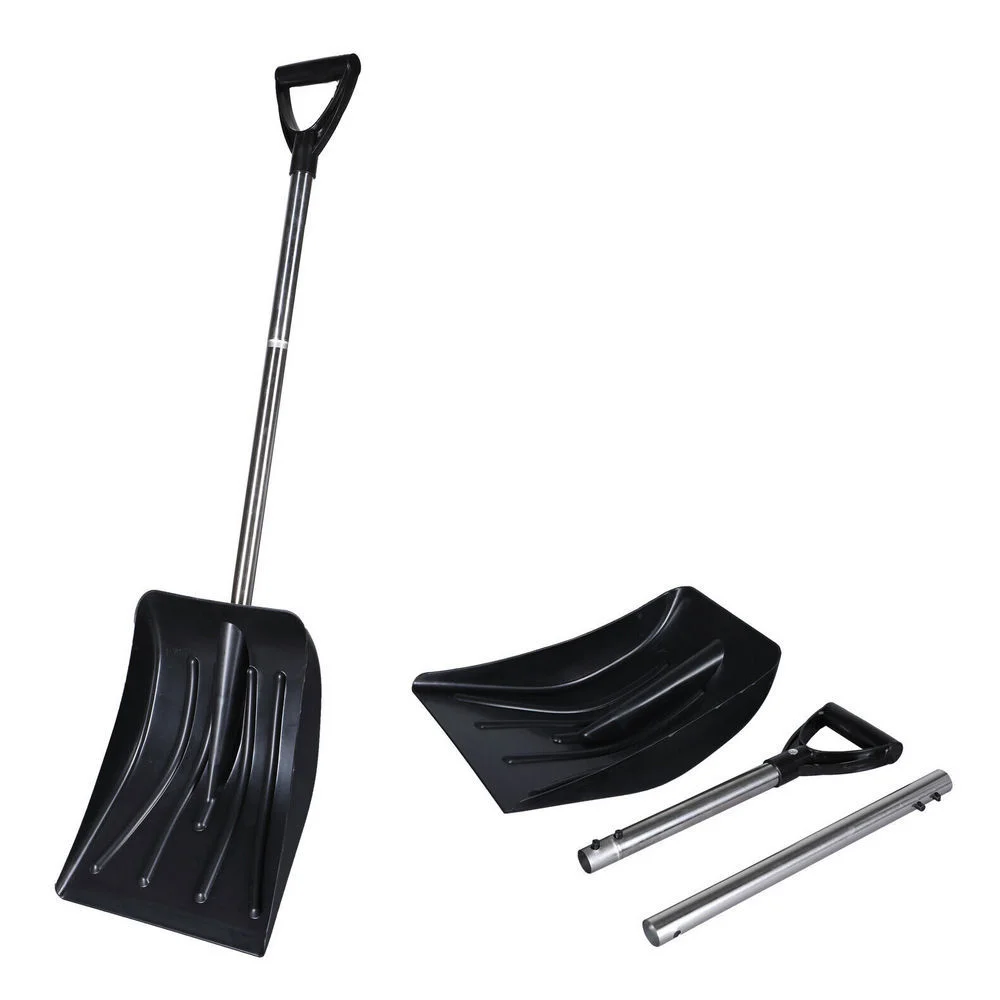 ALL RIDE Schneeschaufel 94 cm  zerlegbar Heimwerken & Garten