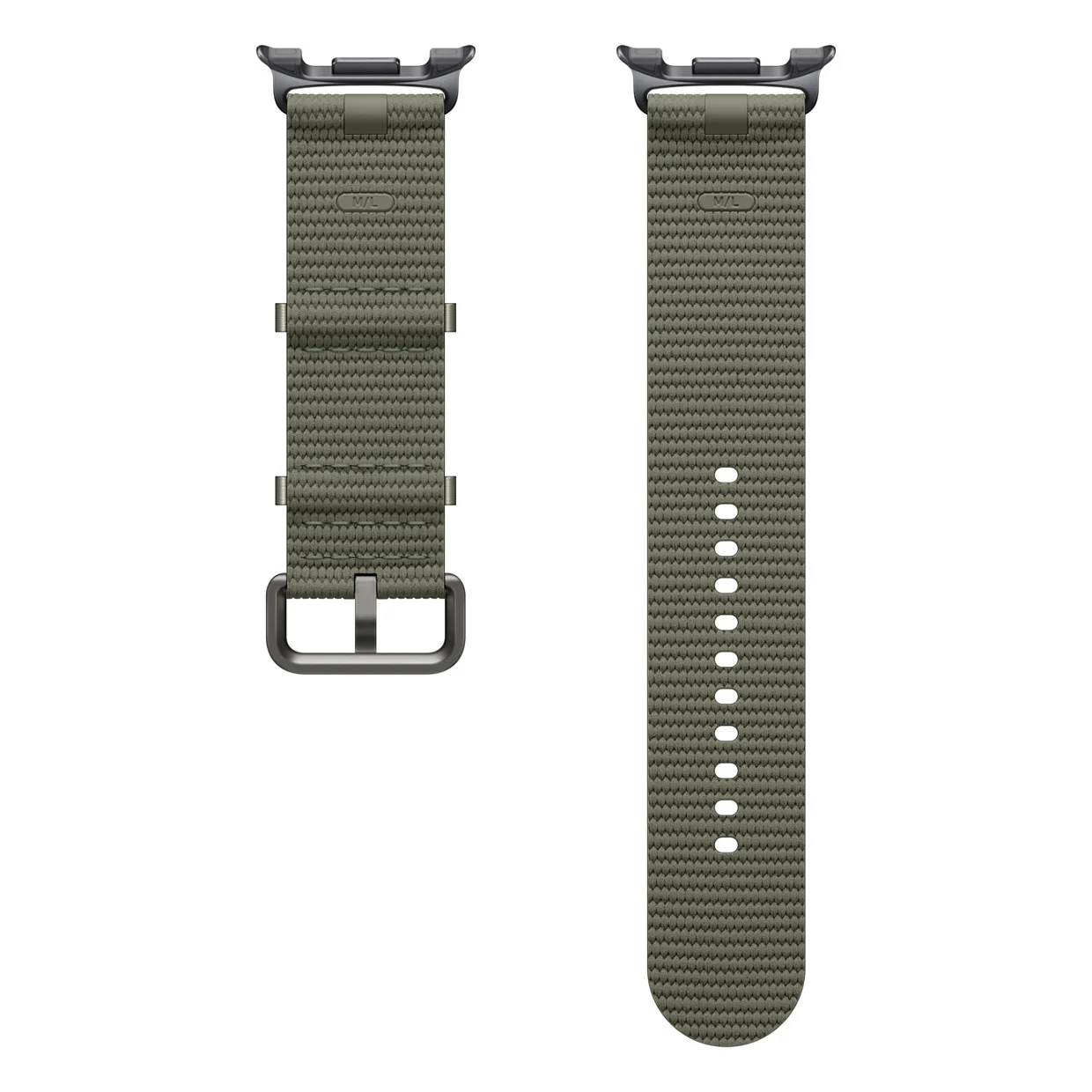 Samsung ET SOL33LGEGEU Intelligentes tragbares Accessoire Band Gruen Nylon  Textil Smartwatches & Fitnesstracker