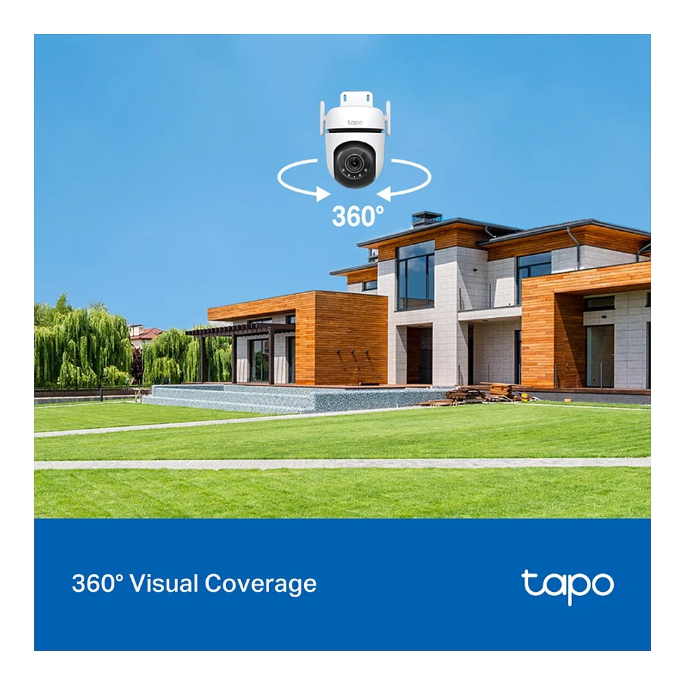 TP Link Tapo C520WS Dome IP Sicherheitskamera Innen   Aussen 2560 x 1440 Pixel Zimmerdecke Ueberwachungskameras